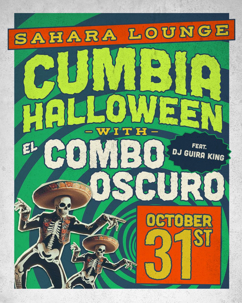 Mark those calendars! Cumbia Halloween 👁 <a href="/KUTX/">KUTX 98.9</a> <a href="/AustinChronicle/">Austin Chronicle</a> <a href="/Do512/">Do512</a> <a href="/AustinVida/">Austin Vida</a> <a href="/kexp/">kexp</a> <a href="/AltLatino/">NPR Alt.Latino</a> <a href="/AltLatino/">NPR Alt.Latino</a> #diadelosmuertos #ofrenda #austincumbia #cumbiaaustin #comeoriginal #siempreoriginal