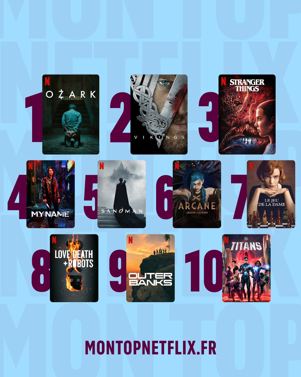 Fragtale_'s tweet image. montopnetflix.fr
@NetflixFR

Et vous?🍿