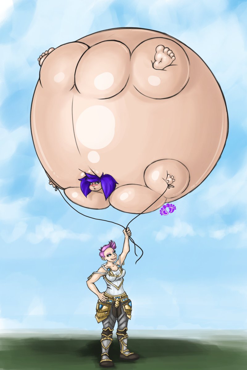 Gnomes make great balloons don't ya think?

This was a birthday gift for a close friend of our WoW characters... my gnome of course being the inflated one.