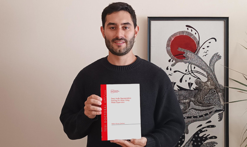 Next week <a href="/pablo__alonso/">Pablo Alonso Jiménez</a> defends his PhD thesis: "Deep Audio Representation Learning for Music Using Weak Supervision".  
🗓️Thursday October 3rd, 2024 at 11:00h 
📍UPF Campus Poblenou <a href="/enginyeria_upf/">EnginyEria - UPF</a>  
upf.edu/web/mtg/home/-…