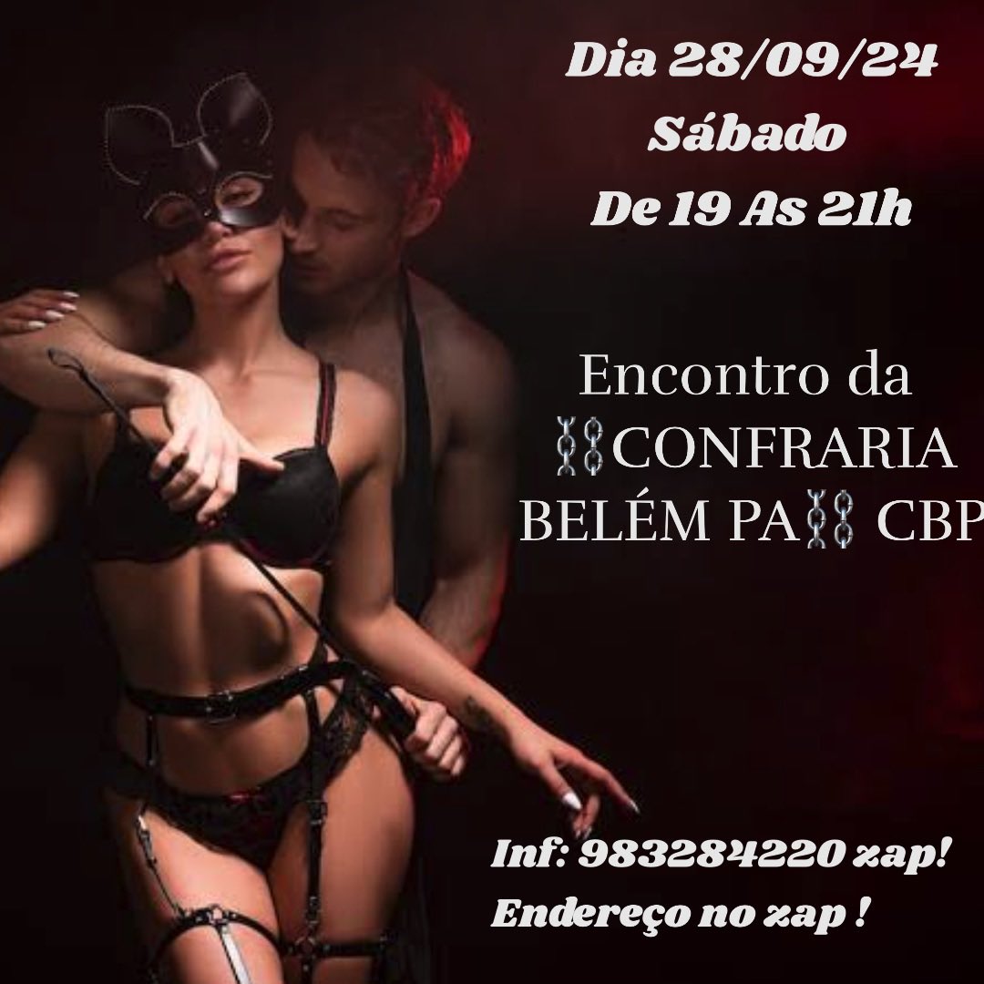 Encontro de praticamente de Bdsm. 
Na loja tithollina sexshop na cidade nova 2 we 18 
Inf 983137253
Venha conhecer!