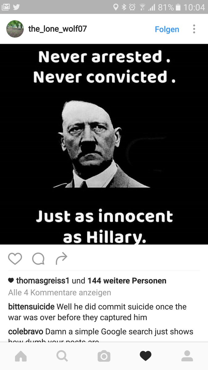Wally44's tweet photo. Sind diese Likes die Werte, die die Löwen Frankfurt und die #DEL vertreten?

#Greiss https://t.co/GXlAuFH1FP