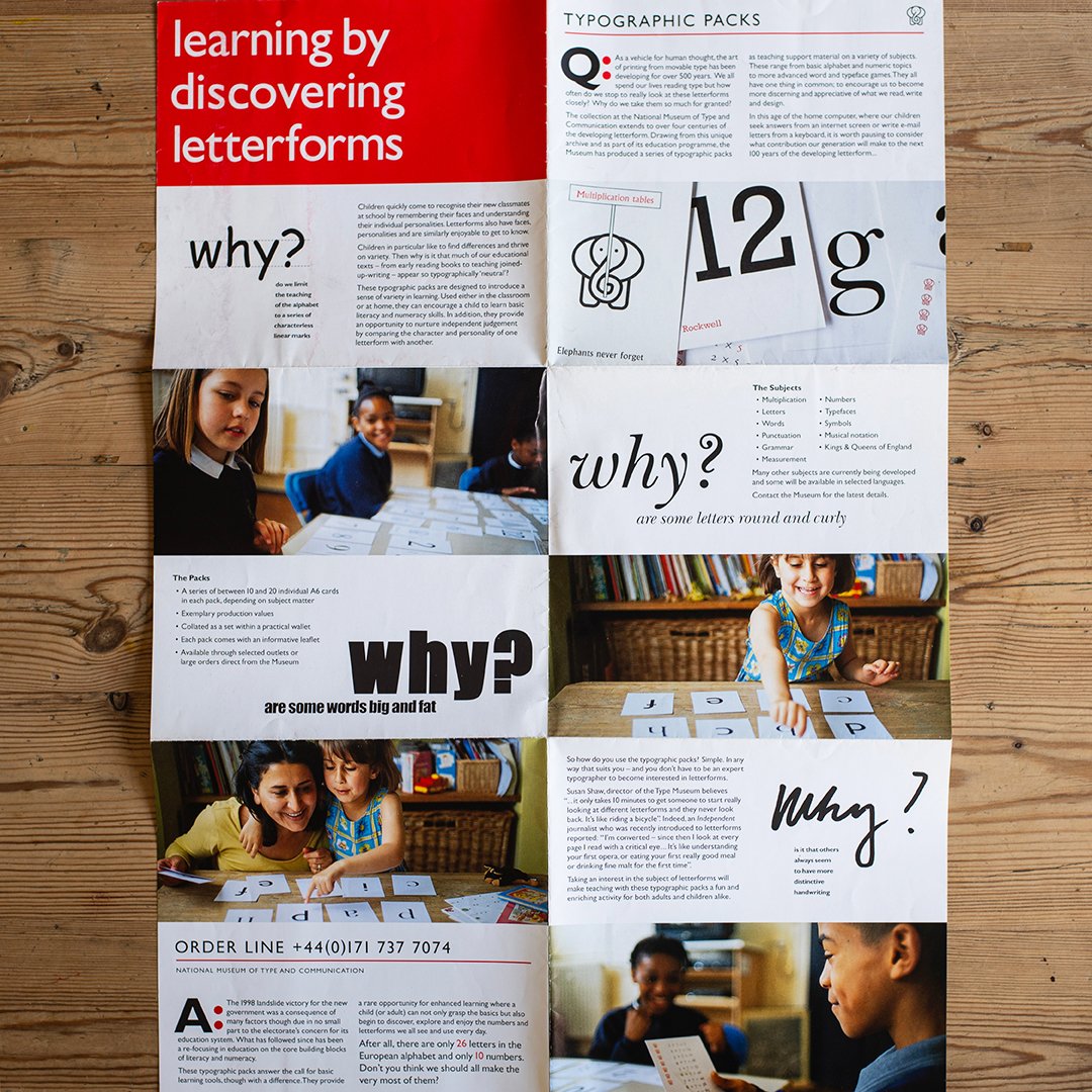 Wonderful feature in issue #Eye106 magazine, capturing the closure of the #typearchive. Atelier are also archiving 30 years of design work for the TA. Here are some examples, being prepared for storage. #Typography #designhistory