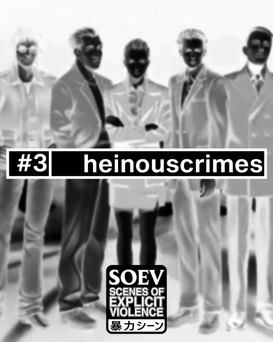 S_O_E_V's tweet image. Lend me 50,000 yen.

HEINOUS CRIMES

The sleeping lion awakens on Friday 27.09.24 6PM BST.

scenesofexplicitviolence.com

#thesilvercase #ghm #killthepast