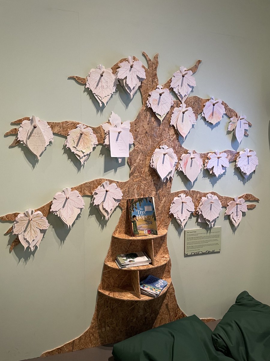 Caitlin Nunn (@caitlinfnunn) on Twitter photo So many leaves on our Tree of Hope <a href="/McrMuseum/">Manchester Museum</a>!
Visit our <a href="/CYPTreescapes/">Voices of the Future: Child & Youth Treescapes</a> installation in the Wild exhibition and share your hopes for the future of trees.
<a href="/UK_Treescapes/">UKTreescapes</a> <a href="/Migration_MMU/">MIGS: Migration & Interdisciplinary Global Studies</a> <a href="/mcys_mmu/">MCYS</a> @McrMetCrimSoc So many leaves on our Tree of Hope <a href="/McrMuseum/">Manchester Museum</a>!
Visit our <a href="/CYPTreescapes/">Voices of the Future: Child & Youth Treescapes</a> installation in the Wild exhibition and share your hopes for the future of trees.
<a href="/UK_Treescapes/">UKTreescapes</a> <a href="/Migration_MMU/">MIGS: Migration & Interdisciplinary Global Studies</a> <a href="/mcys_mmu/">MCYS</a> @McrMetCrimSoc