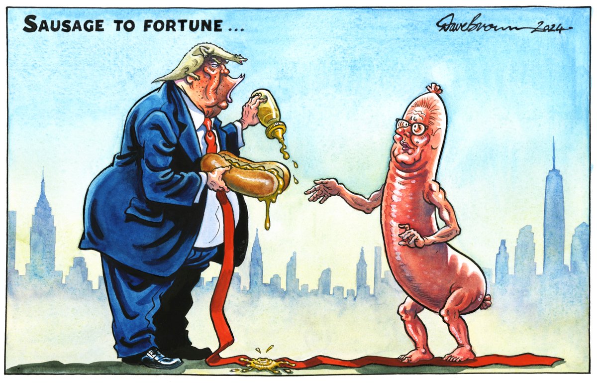 Dave Brown (@davebrowntoons) on Twitter photo Tomorrow's <a href="/Independent/">The Independent</a> cartoon... #Starmer #KeirStarmer #KeirSausages #Sausagegate #StarmerinUS #Trump #StarmerTrumpMeeting Tomorrow's <a href="/Independent/">The Independent</a> cartoon... #Starmer #KeirStarmer #KeirSausages #Sausagegate #StarmerinUS #Trump #StarmerTrumpMeeting