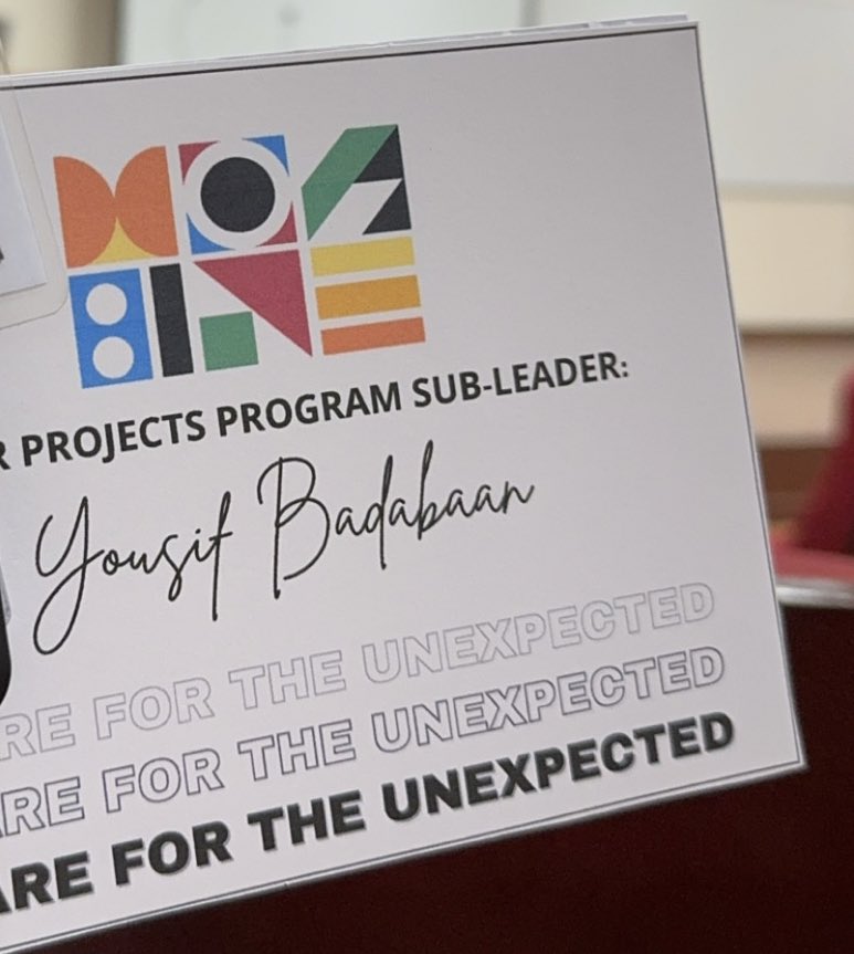 تجربة جديدة متحمس لها بشدة✨
المشاريع الكبرى توعدكم بسنة استثنائية باذن الله،
الله يوفقنا جميعاً يارب… وبِكُم نرتقي🤍🫡