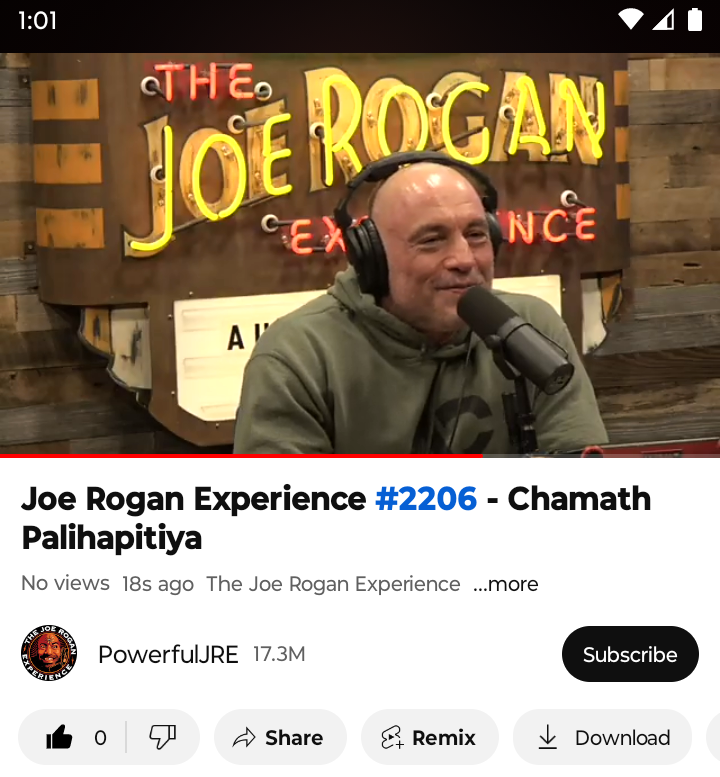 Lzy_Accurate's tweet photo. @joerogan I'm enjoying the "Joe Rogan Experience" Lol! :-)
https://t.co/nuvWdgrCGj https://t.co/2GPmRCAscJ