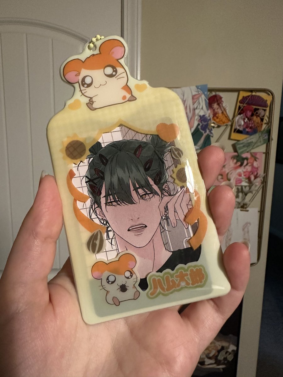 afflictionate's tweet photo. thank you @LezhinComics_US for this dreadful night contest reward! the merch is so cute and is further feeding my addiction with this wonderful series. 🤭 @_mo_an https://t.co/nc4MLcQEun