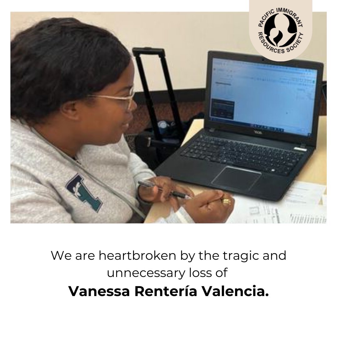 PIRSVancouver's tweet image. We are heartbroken by the tragic and unnecessary loss of Vanessa Rentería Valencia. Our thoughts go out to Vanessa’s young child, her family and her community. We mourn her loss with them at this difficult time. #VanessaRenteria #SayHerName