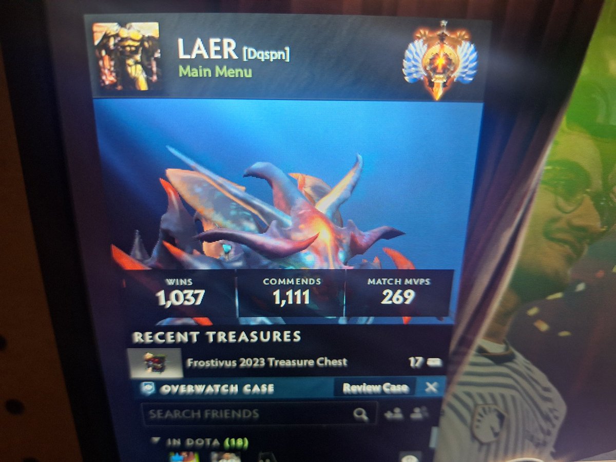 Reached immortal rank at #dota2 
"I'd finally rest and watch the sun rise on a greatful universe.jpg"