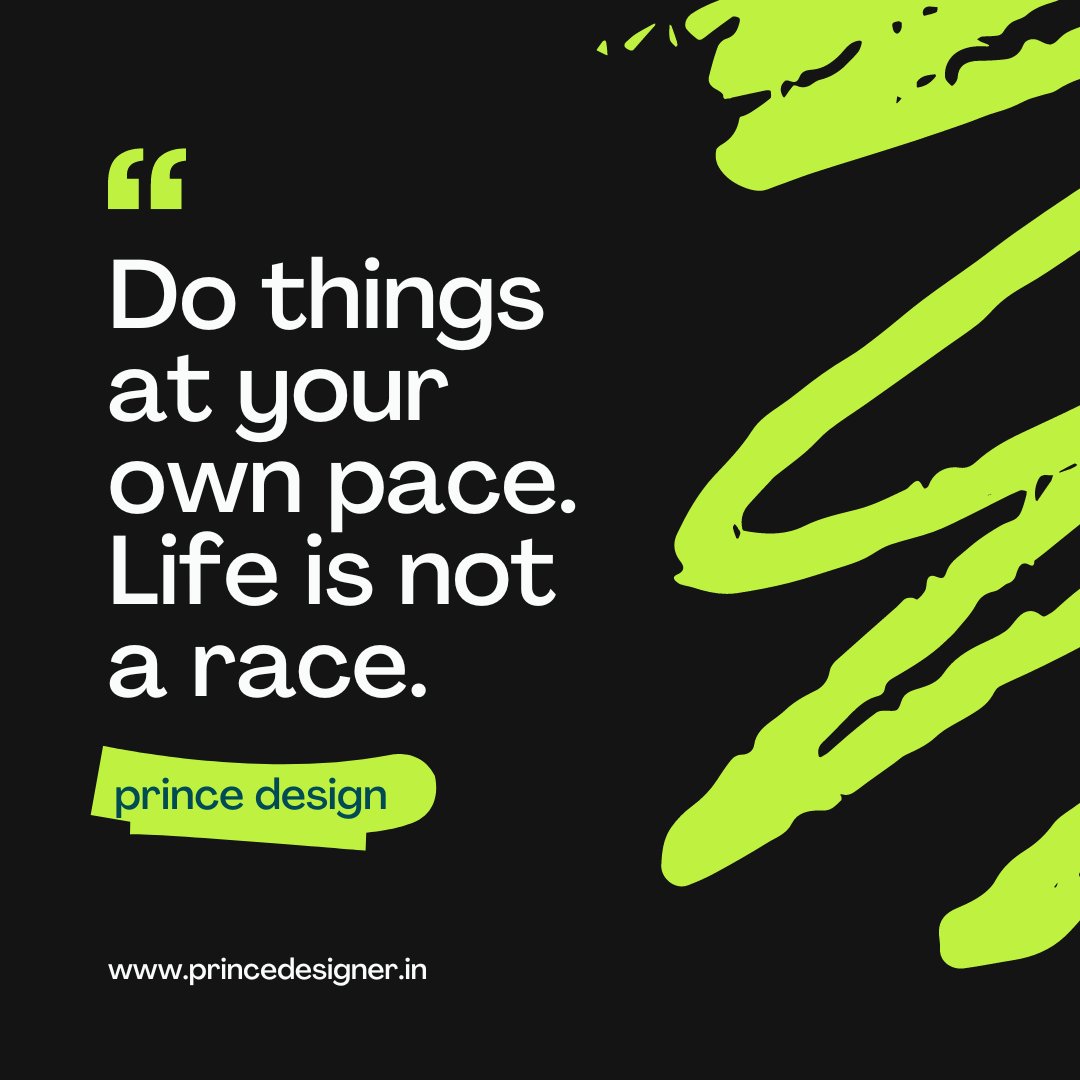 prince_2141's tweet photo. "Do things at your own pace. Life is not a race." 💡
Explore my portfolio at https://t.co/mI0sfTL3J3 for creative UI/UX solutions!
#FreelanceDesigner #UIUXDesigner #DesignJourney #LifeAtYourPace #MindfulDesign #DesignInspiration #CreativeFreelancer #princdesigner #Portfolio https://t.co/IjNxA4OZRA