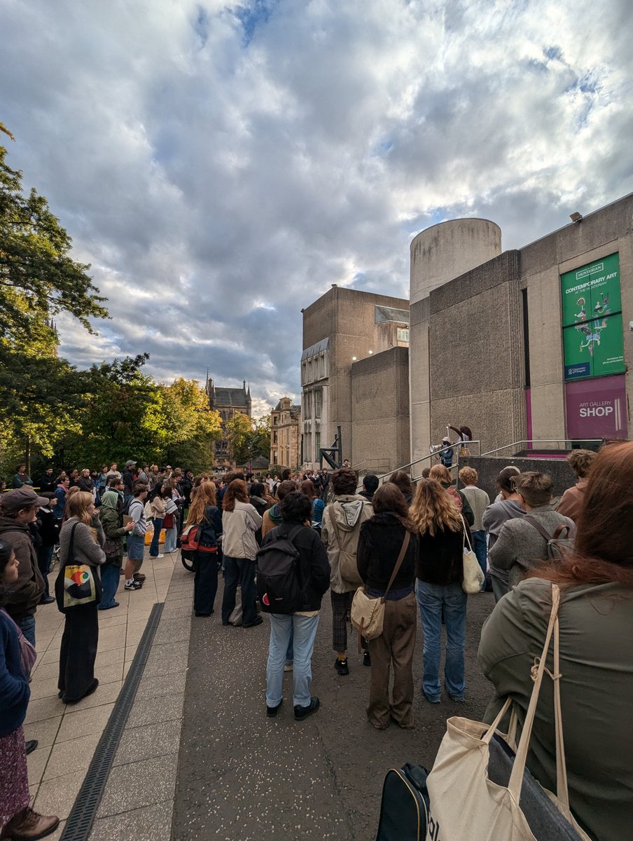 UNISON Glasgow Uni / unison-uofg.bsky.social (@unison_uofg) on Twitter photo Fantastic to see students at Glasgow Uni already organising and standing with the people of Palestine their first week back after summer. Great turnout and inspiring speeches - they aren't going anywhere, and neither are we ✊ <a href="/UofGsolidarity/">UofG Student Solidarity Coalition</a> Fantastic to see students at Glasgow Uni already organising and standing with the people of Palestine their first week back after summer. Great turnout and inspiring speeches - they aren't going anywhere, and neither are we ✊ <a href="/UofGsolidarity/">UofG Student Solidarity Coalition</a>