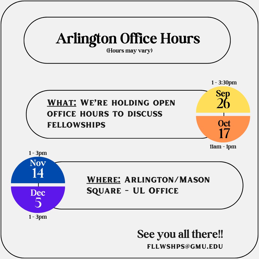 Graduate Fellowships tweet media