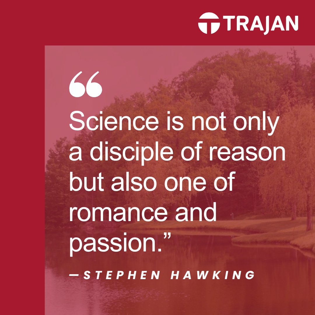 "Science is not only a disciple of reason but also one of romance and passion." – Stephen Hawking

#InspirationalQuote #Inspirational #Inspiration #Science