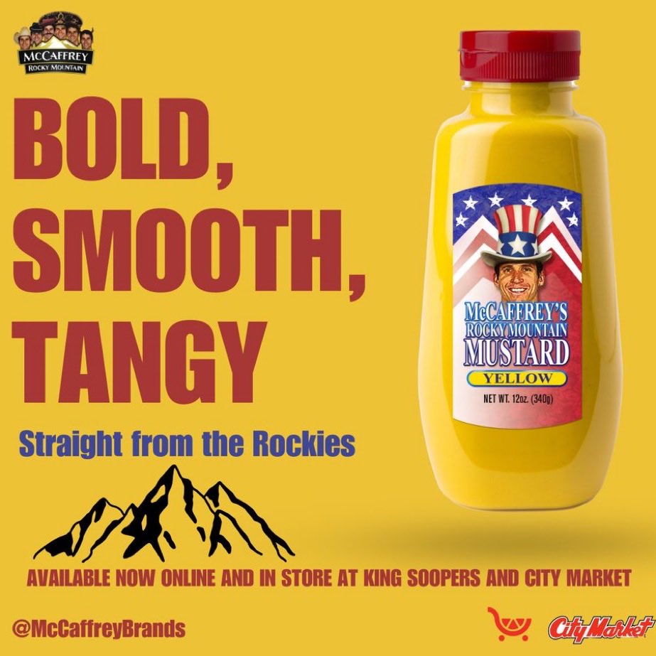 Yellow Mustard 🇺🇸 Making good food taste better! I absolutely love it and hope you do too. #AmericanMustard #CondimentLove McCaffreyBrands.com