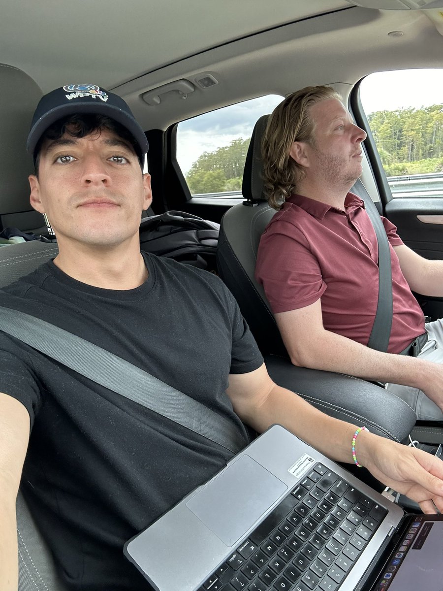 We’re off to Steinhatchee in the Big Bend for Hurricane Helene coverage

Stay safe everyone!