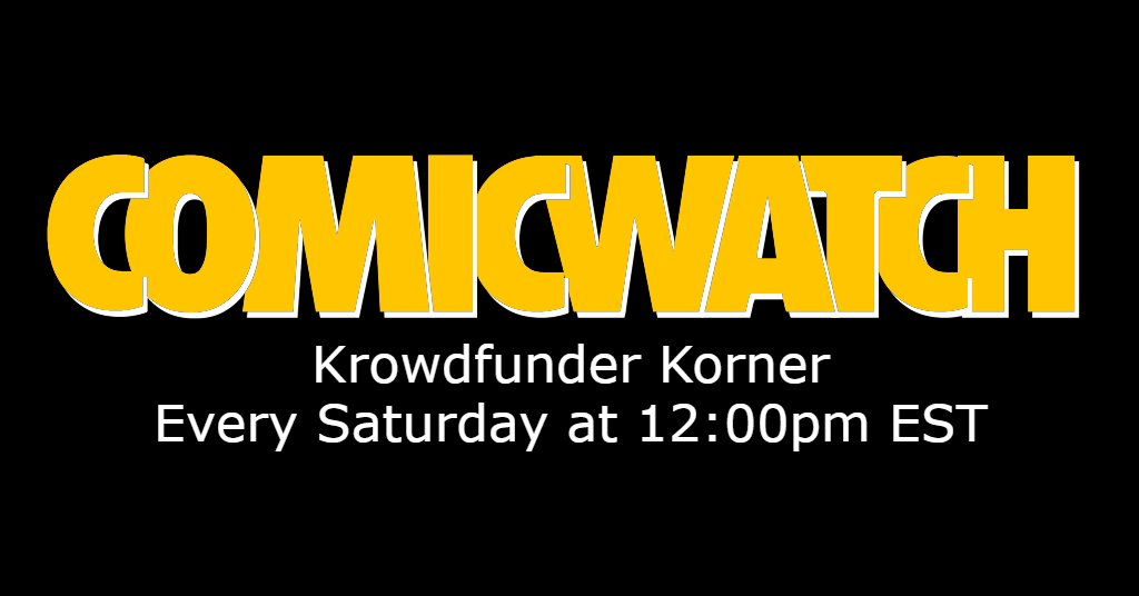 ComicWatchHQ's tweet image. Did you catch our Krowdfunder Korner last week?
What campaigns should be on our radar this week'
Let us know and be back this weekend to follow the projects in the link below and see what's new

comic-watch.com/news/comic-wat…