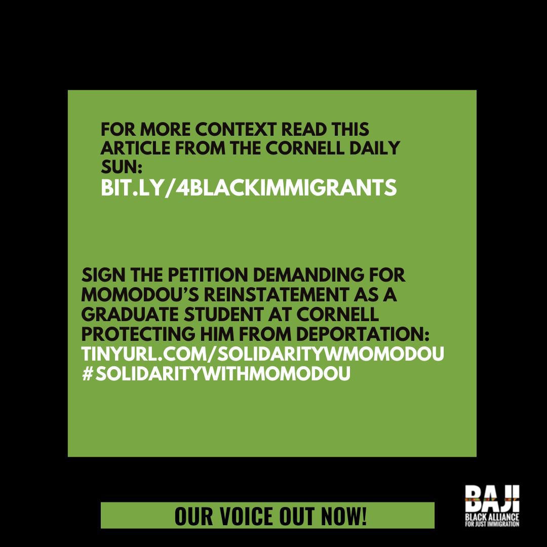 BAJItweet's tweet photo. Stand with us and demand justice for Momodou.

Sign the petition: https://t.co/k4C9RaAJaZ

#SolidarityWithMomodou

Read more: https://t.co/Ey4L9VNUpG https://t.co/mDMhZ4YVfJ