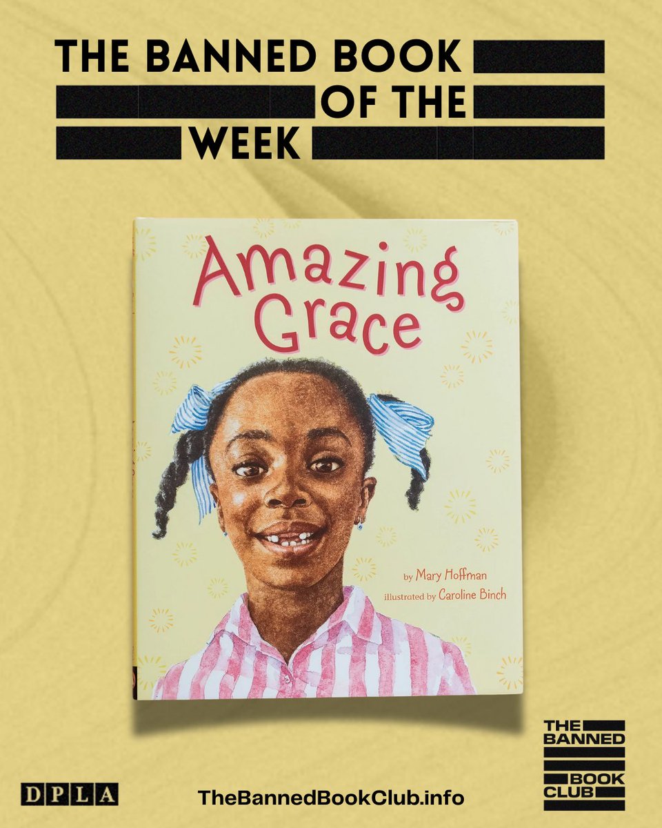 Curation Corps Librarians are spotlighting ‘Amazing Grace’ by Mary Hoffman for this week's #BannedBookWednesday. Published in 1991, this book has been a staple in children’s library collections.

#ReadBannedBooks #FreedomToRead