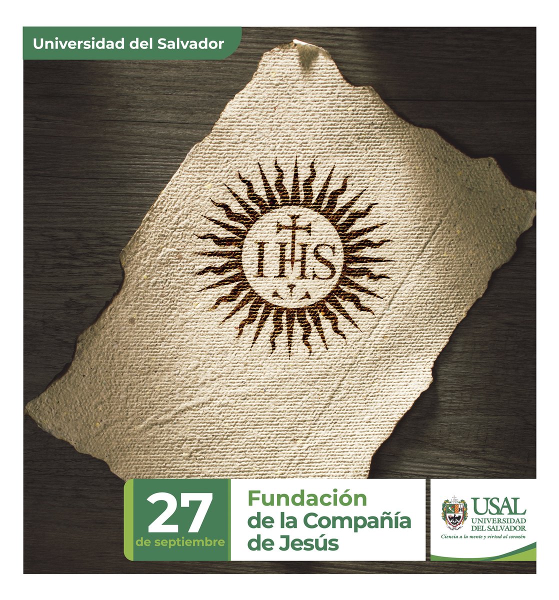 Un día como hoy de 1540, en Roma, el Sumo Pontífice Paulo III firmaba la Bula "Regimini militantes ecclesiae" donde se establecía la Compañía de Jesús como una orden religiosa. 

#calendario #historia #comunidad #universidad #USALconmemora #USAL