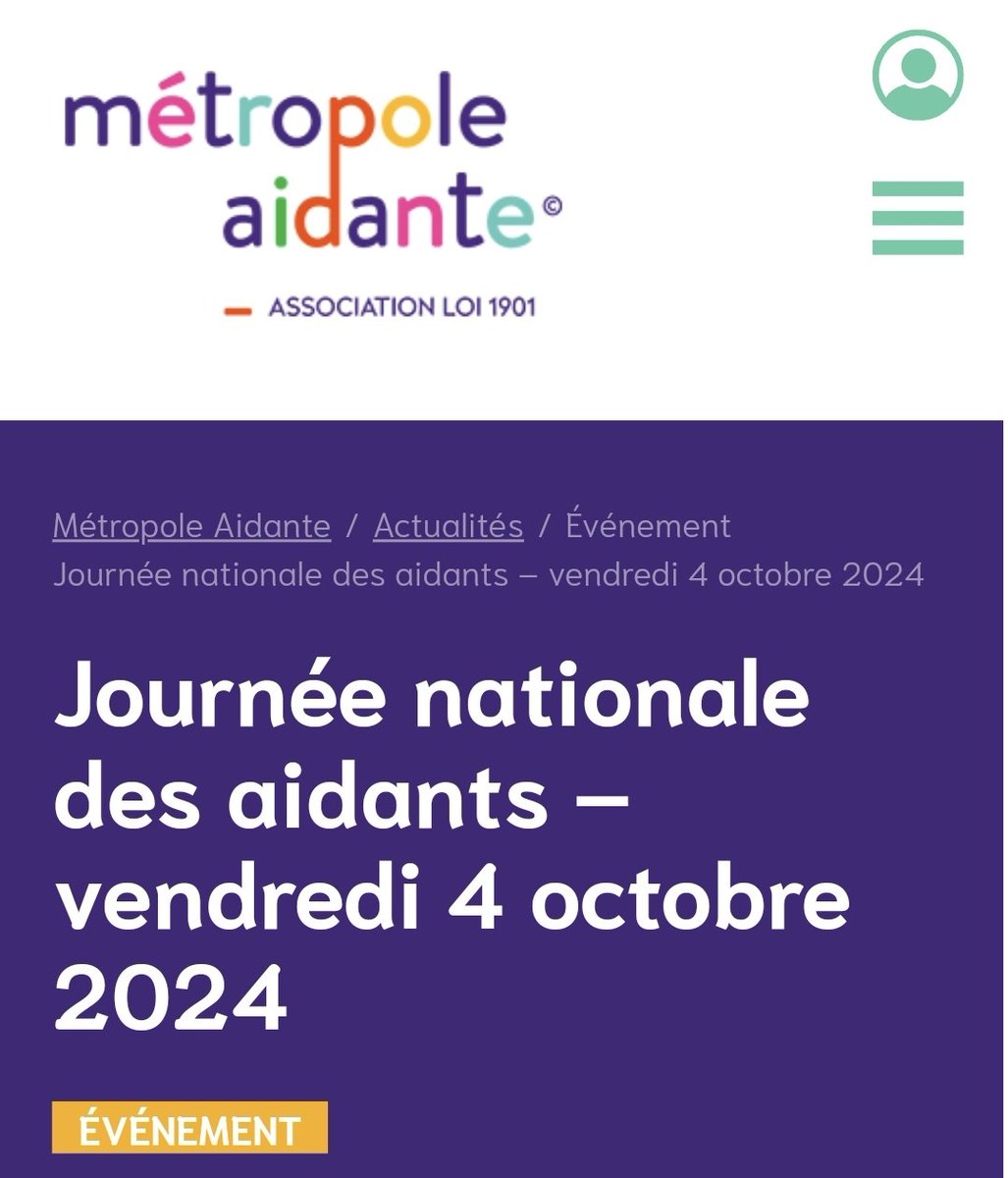 Pour la deuxième année consécutive, les 180 membres du collectif métropole aidante se réunissent pour la Journée à l’Hôtel de la Métropole de Lyon, 20 rue du Lac, 69003 Lyon de 10h à 18h
inscription : helloasso.com/associations/m…