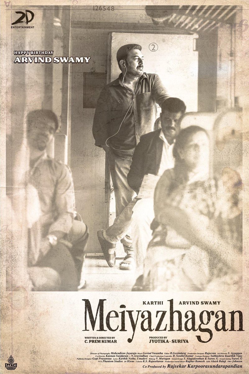 sekartweets's tweet photo. Not Mani Ratnam but #Premkumar has offered the best ever written character for  @thearvindswami and our man has simply delivered his career best performance! He is majestic, vulnerable and highly relatable 👌

#Meiyazhagan is the Anbe Sivam of our times. The major difference is the younger chap transforms the lives of the senior!