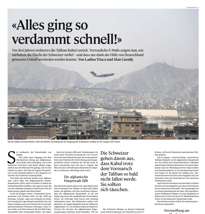 CiaraTadic's tweet photo. @ChSchweppe  und ich haben im Sommer eine Dokumentation über den Abzug der Bundeswehr aus Afghanistan veröffentlicht. Dafür haben wir auch über 220 Gigabyte geleakte Geheimakten analysiert. Die @NZZ  hat uns gefragt, ob wir bestimmte Daten aus dem Leak mit ihnen teilen. 1/2 https://t.co/nbw7rDyzas