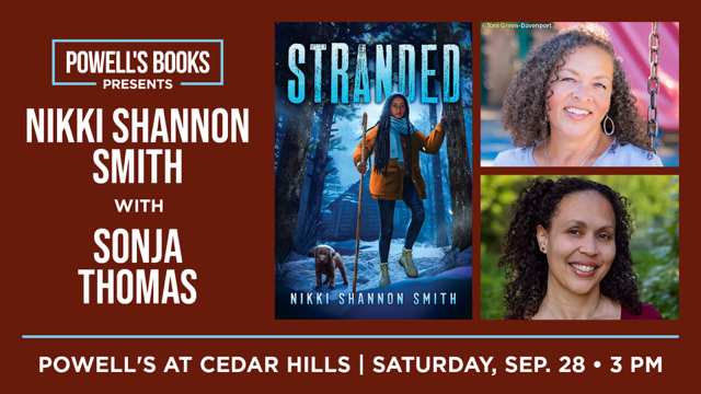 Come join us this Saturday at 3PM to celebrate Nikki Shannon Smith's new #mglit release STRANDED at Powell's in Cedar Hills! We hope to see you there.

#kidlit #middlegradebooks #booklaunch #pdx