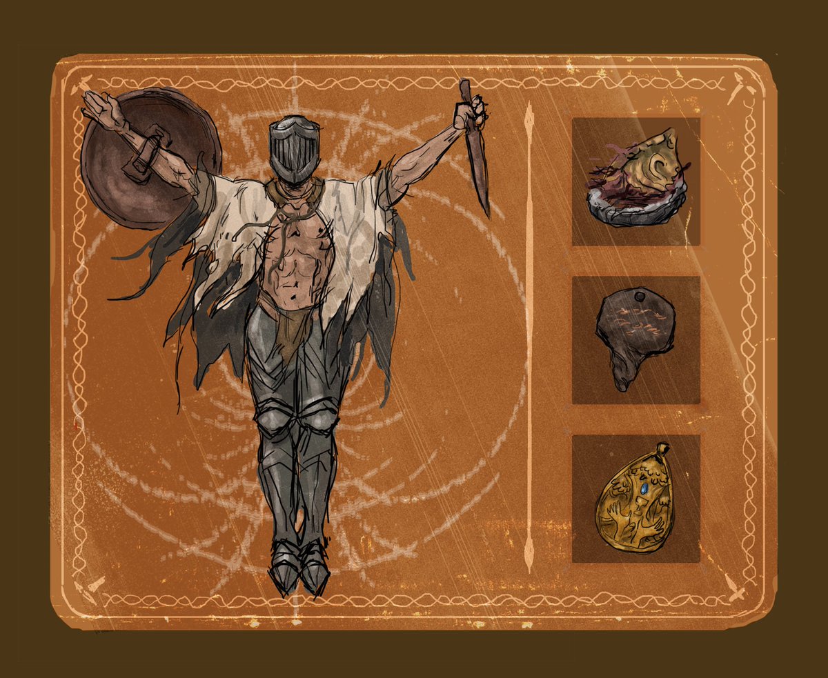 ordheist's tweet photo. still in an adjustment period in the new city, waiting for some job application responses. pls HMU if you want one of these elden ring cards! I can knock em out pretty quickly between bigger jobs. doing them for £40 now https://t.co/06JJqFqhSM