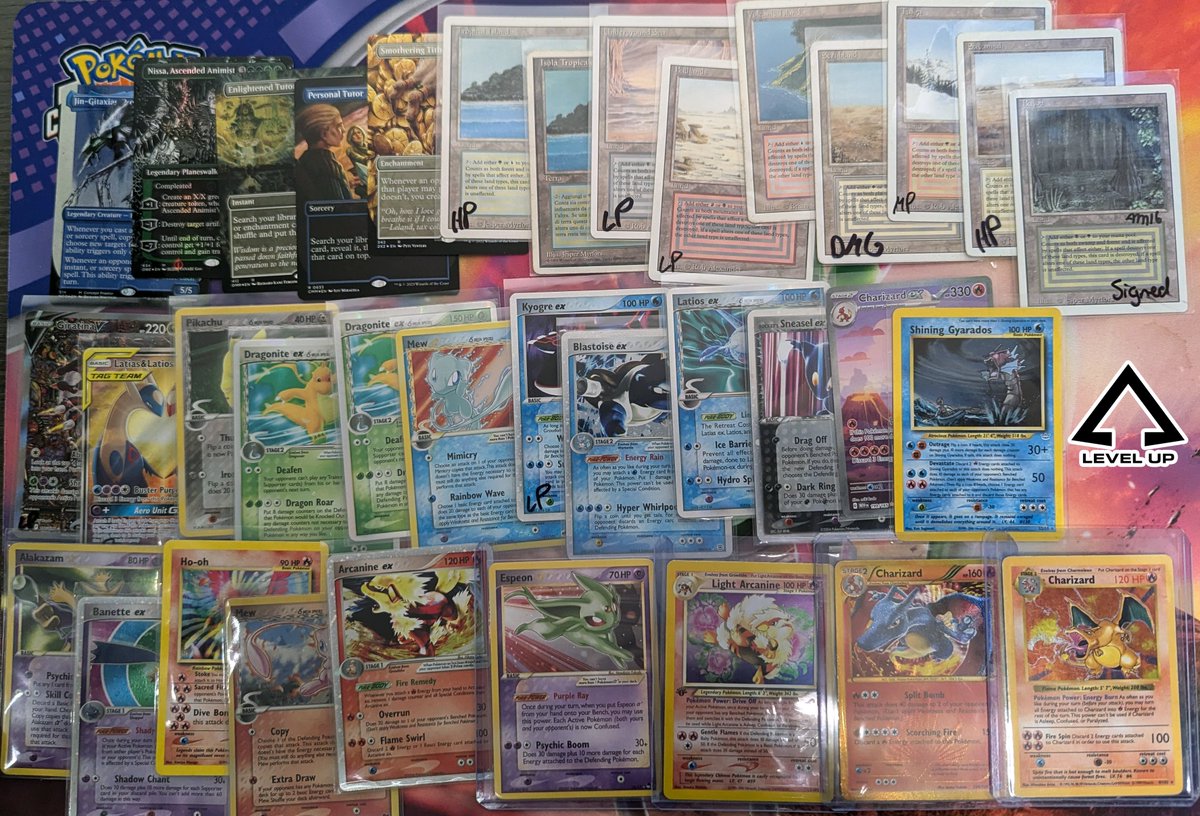 levelupgamesmd's tweet photo. Baltimore ComicCon is over, which means it's time to bring out the acquisitions from the weekend! All the Pokemon &amp; Magic, as well as much much, is coming to the website soon! #pokemontcg #magic https://t.co/ZYRYOE1SyI