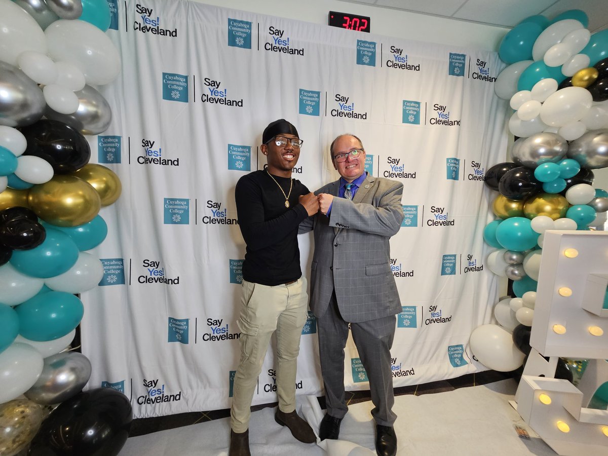 EricGordon_CEO's tweet photo. Today, @TriCedu proudly celebrated 5 years of the @SayYesCleveland @CollegeNowGC @CLEMetroSchools Say Yes Scholars program. It was a great afternoon of fellowship as we met so many #Tops who each shared what it means to be a Say Yes Scholar!! Happy anniversary #SayYesCleveland! https://t.co/e7udyd93na