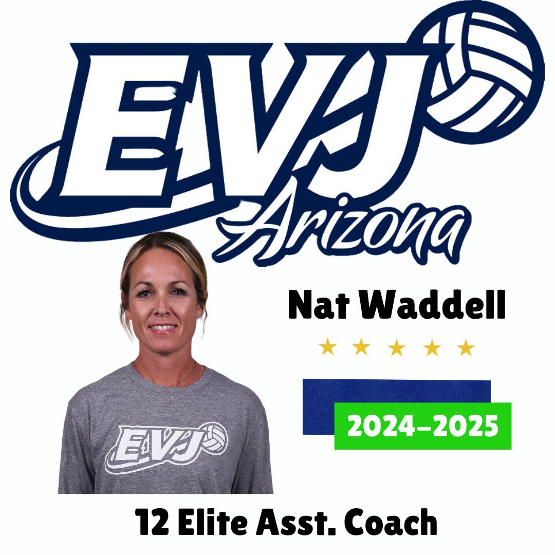 Head Coach Jamie Rohme and Asst. Coach Nat Waddell are teaming up to coach EVJ’s 12 Elite Team!