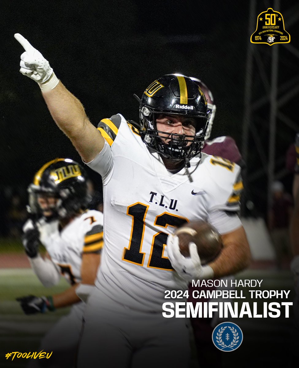 Mason Hardy has been named a Campbell Trophy semifinalist, an award presented to college football’s premier student-athlete 🐶🤘

#TooLiveU | #PupsUp