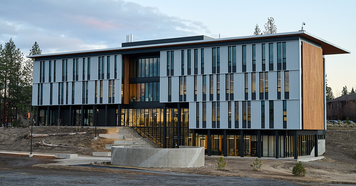 Oregon State University - Cascades (@osucascades) on Twitter photo Proud to sponsor <a href="/EnviroCenter/">Environmental Center</a>'s Green Building Tour this Sat., Sept. 28, with a special tour of OSU-Cascades' Ray Hall, 1-3 p.m. Explore mass timber construction, geothermal energy heat/cooling, sunlight and more. Free, register at beav.es/pKa Proud to sponsor <a href="/EnviroCenter/">Environmental Center</a>'s Green Building Tour this Sat., Sept. 28, with a special tour of OSU-Cascades' Ray Hall, 1-3 p.m. Explore mass timber construction, geothermal energy heat/cooling, sunlight and more. Free, register at beav.es/pKa