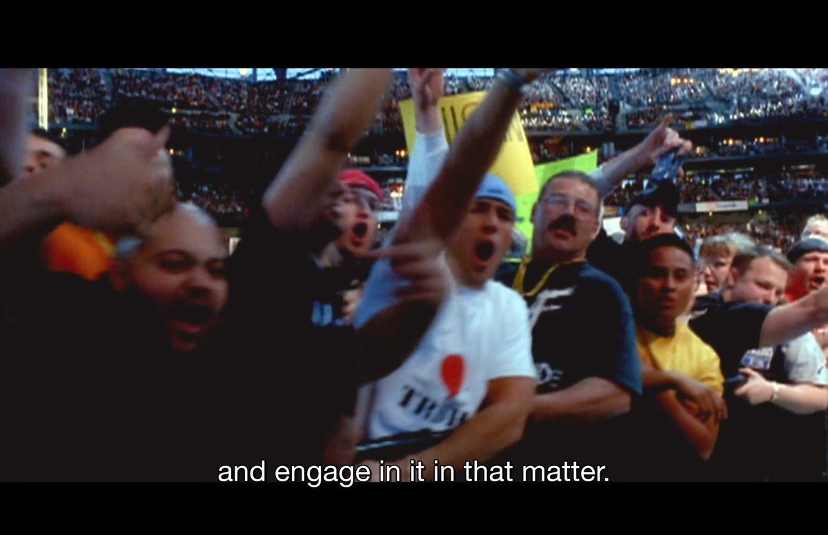 Instantly, in the #MrMcMahon biopic on Netflix, I see the best quote about what professional wrestling is.