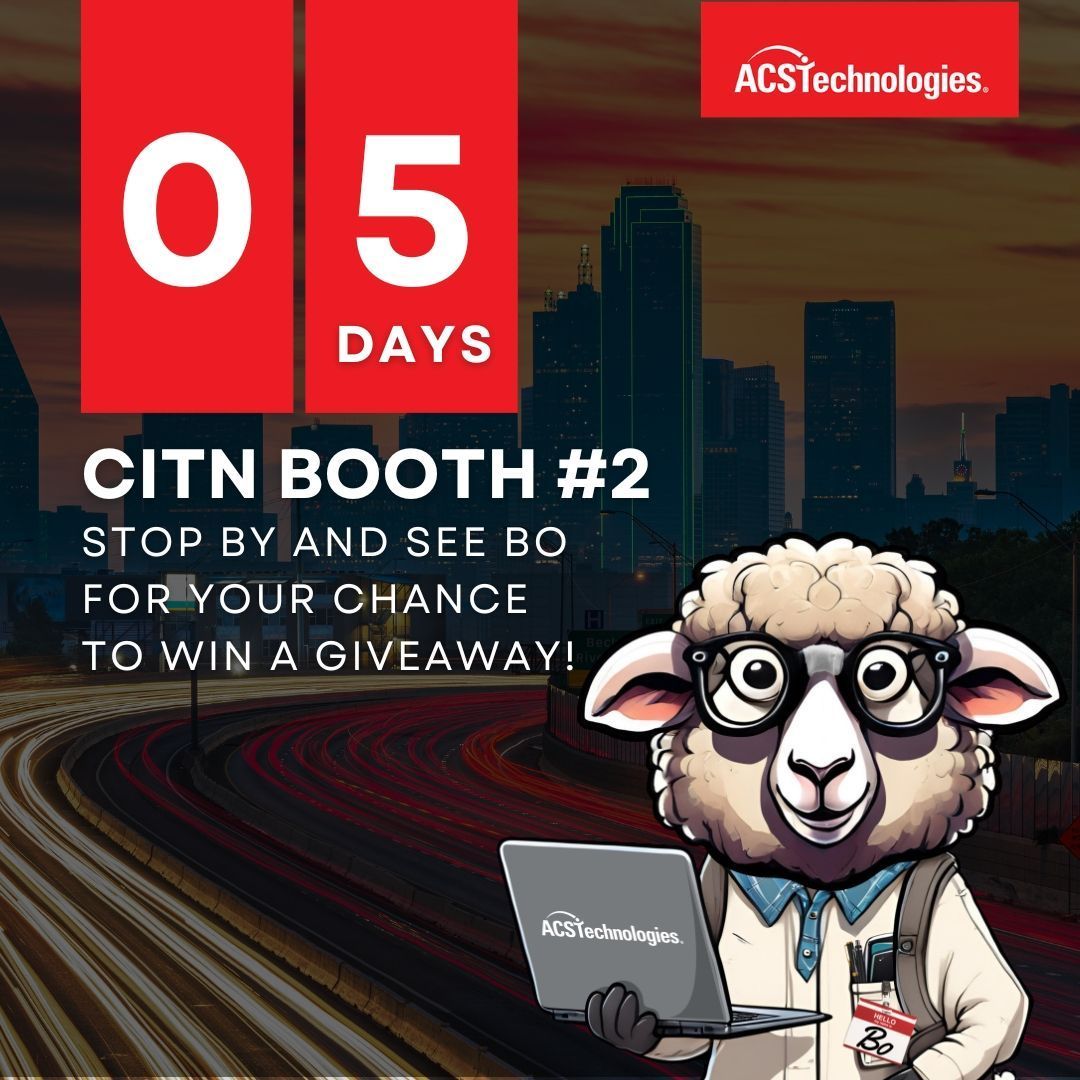 ACSTech's tweet photo. ⌚ 5 days to go until Bo the sheep makes his first appearance at the @citrt conference! Stop by and see Bo for your chance to win a pair of AirPods! https://t.co/vH8LWn1J8G