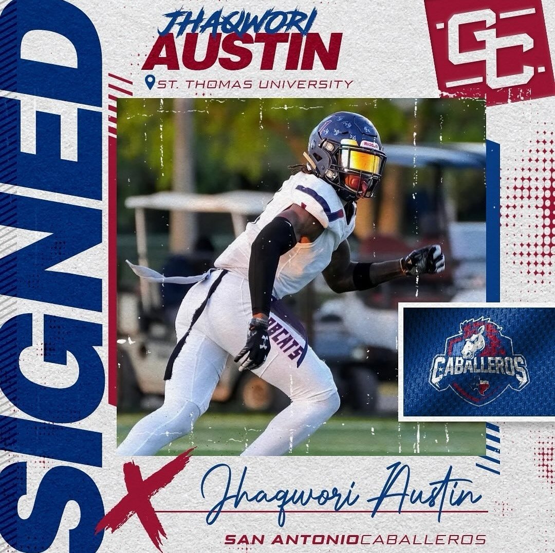 Stan Bedwell (@stanbedwell) on Twitter photo Excited to welcome <a href="/STU_Football/">STU Football</a> standout DB <a href="/LaidBackQwori/">Jhaqwori Austin</a> to @IFASanAntonio! A certified ball hawk, Austin finished his career with 134 tackles, 34 pass breakups, 6 blocked kicks, and an eye-opening 14 interceptions! Excited to welcome <a href="/STU_Football/">STU Football</a> standout DB <a href="/LaidBackQwori/">Jhaqwori Austin</a> to @IFASanAntonio! A certified ball hawk, Austin finished his career with 134 tackles, 34 pass breakups, 6 blocked kicks, and an eye-opening 14 interceptions!
