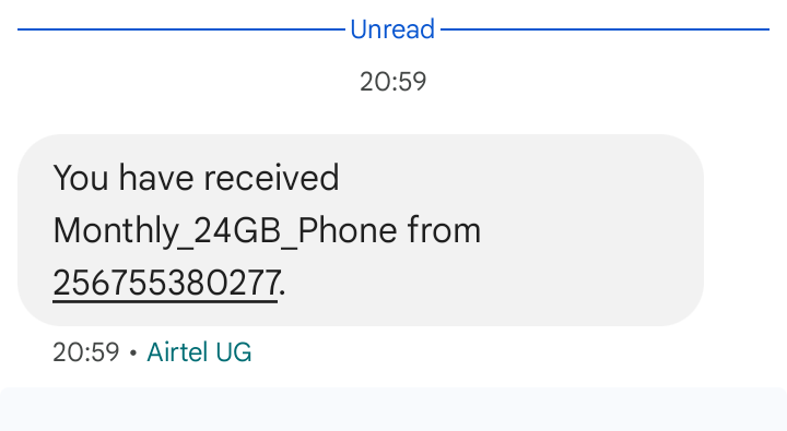 HassanKaterega's tweet photo. @UCC_Official why does @Airtel_Ug use deceptive marketing techniques? Receipt vs available data

Big firms should desist from using deceptive marketing https://t.co/mdZTlsnSiN