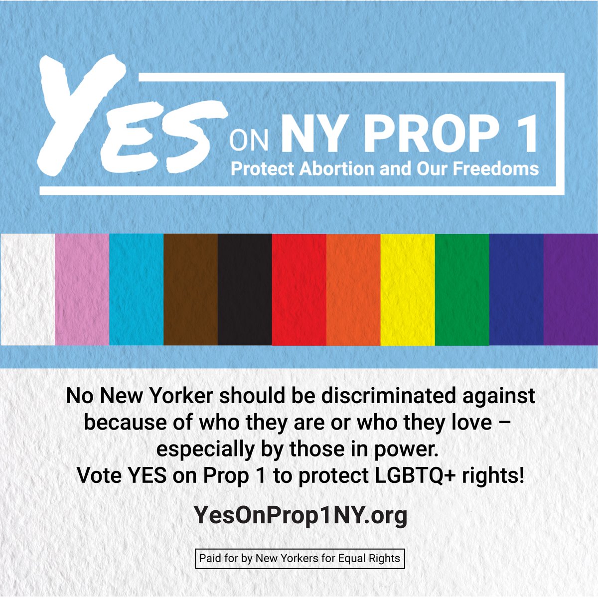 IW supports Prop 1 so all New Yorkers have the freedom to control their own lives, futures, and healthcare decisions, including the right to abortion. 
Learn more at yesonprop1ny.org
#YesonProp1NY #FlipYourBallot