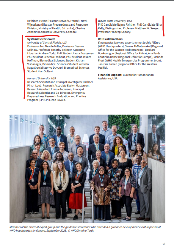 Najmaakhther's tweet photo. Proud to be part of this important work! Our collaborative systematic review project has contributed to the WHO’s guidance on #publichealthemergencies. 
https://t.co/x6okCakpaD
Grateful to @WSU_COM mentors for this wonderful opportunity. 
#HealthEmergencies #JustInTimeLearning https://t.co/ng3RwO7XXv
