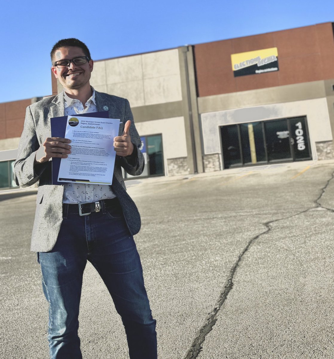 It’s official! Running for ⁦<a href="/RegPublicSchool/">Regina Public Schools</a>⁩ again representing SouthWest Regina. Interested in a sign? Let me know!

⁦<a href="/HarbourLandSch/">Harbour Landing</a>⁩ ⁦<a href="/DrPerrySchool/">École Dr. A.E. Perry School</a>⁩ ⁦<a href="/MillikenNation/">Ethel Milliken School</a>⁩ ⁦⁦<a href="/argyleschoolSK/">Argyle School</a>⁩ ⁦<a href="/SheldonWillColl/">SheldonWilliamsColl</a>⁩ ⁦<a href="/LakeviewSchool5/">Lakeview School</a>⁩
