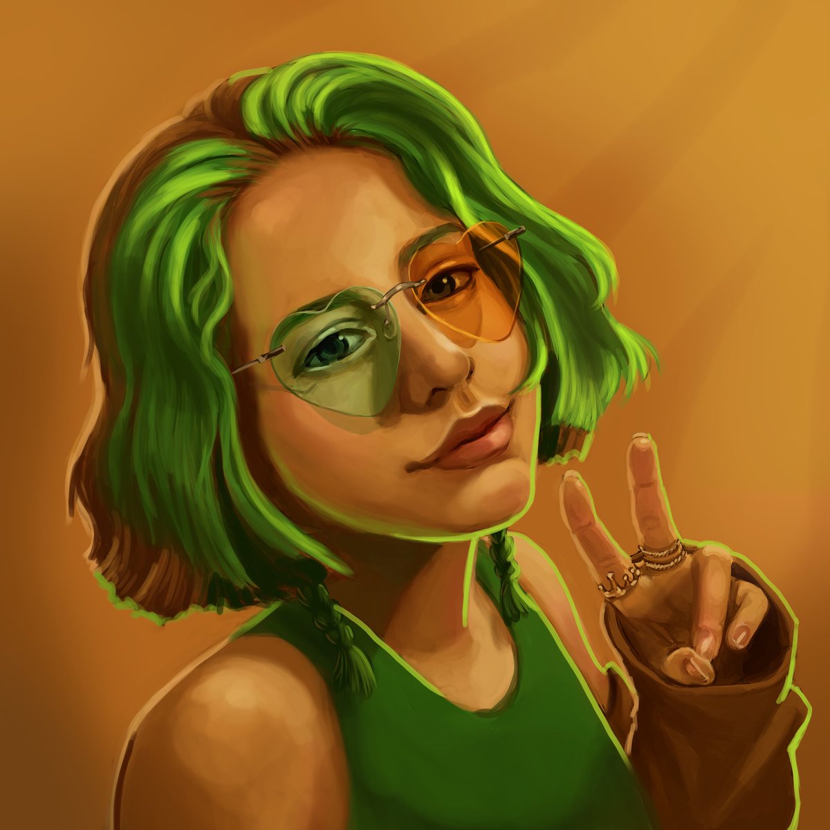 I drew me again