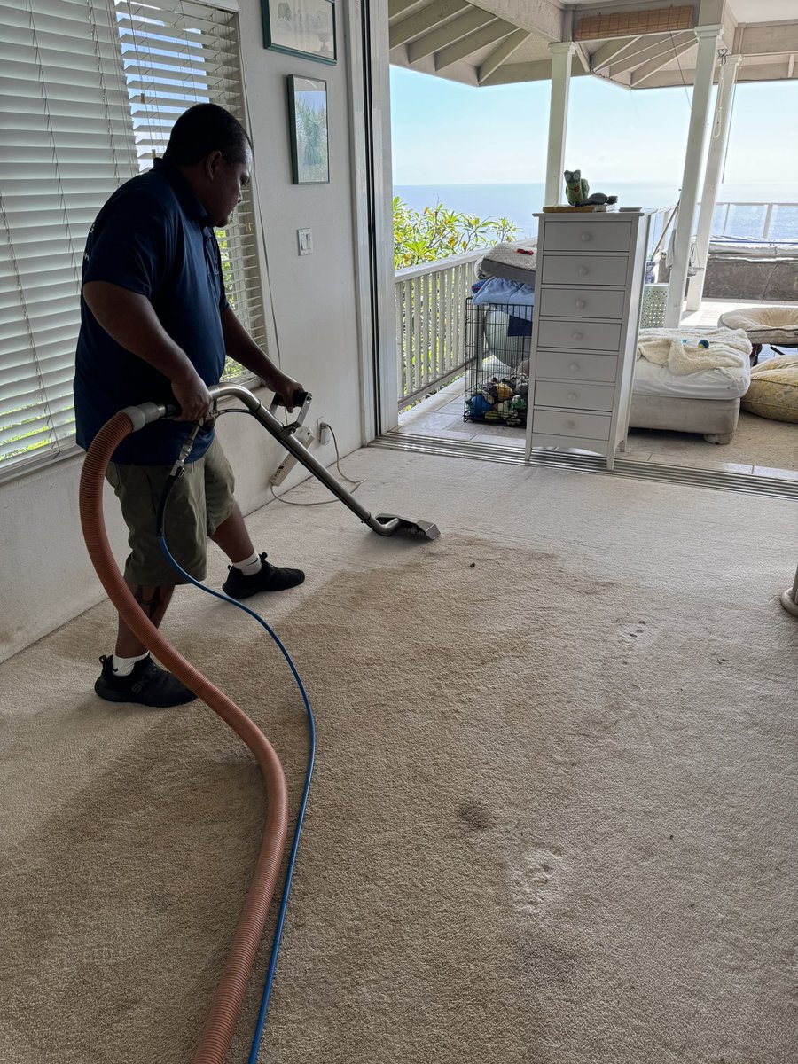 EdsCleaningHI's tweet photo. Listen up, forget about sweeping and vacuuming, we've got a better way to clean your carpet. Give us a call & we'll make those stains disappear faster than your ex after a breakup. #carpetcleaning #stainremoval #byebyeex #BigIslandCarpetCleaning #HawaiiCleanFloors #IslandLiving https://t.co/we9KZcm4KG