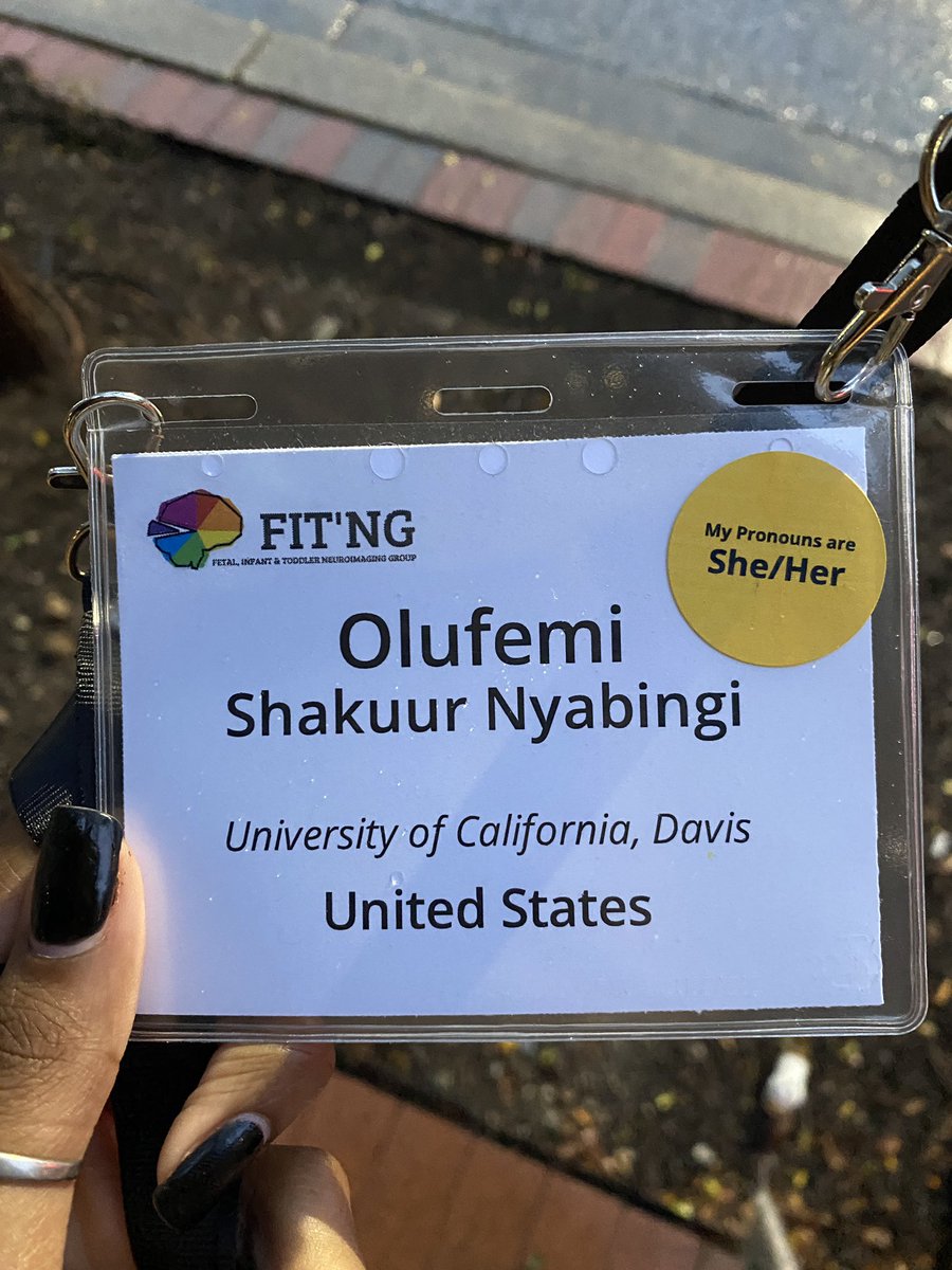 oshakuu's tweet photo. A great (albeit rainy) start to @FIT_NGIn today. It’s really refreshing to be surrounded by other infant neuroimagers and really get to appreciate the beauty, nuance, and challenges of big science with small participants. Plus I won a stuffed owl?! https://t.co/mmY2KTFtoo