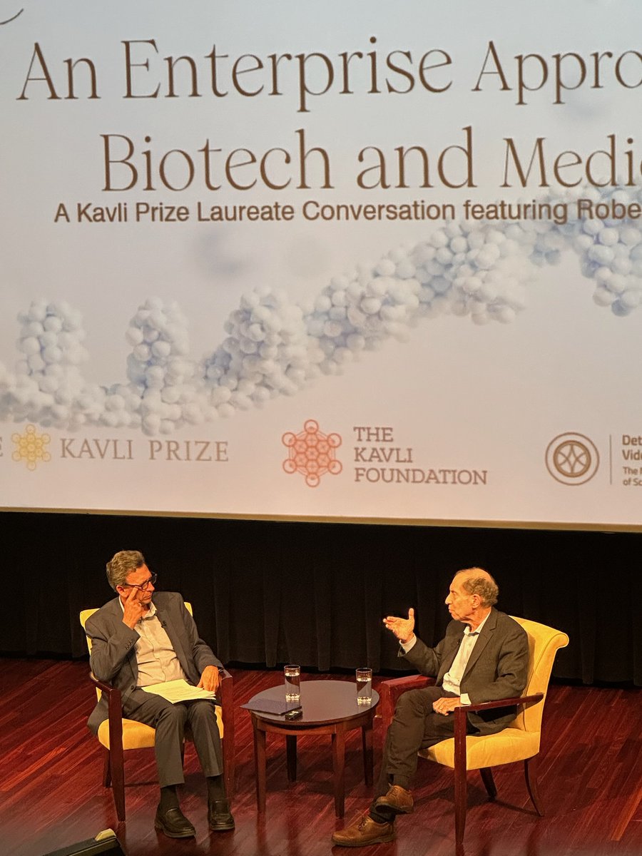 "I do this work not just because I like curiosity-driven research, which I do, but because I like to make a difference," Moderna co-founder and 2024 <a href="/KavliPrize/">The Kavli Prize</a> laureate Robert Langer tells <a href="/franksesno/">Frank Sesno</a> about the company's COVID-19 vaccine.