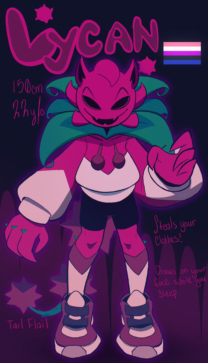 malamilkmixes's tweet photo. Lycan character design thingy
#JSAB #lycanjsab #fanart #justshapesandbeats https://t.co/4WzJsCCmE4