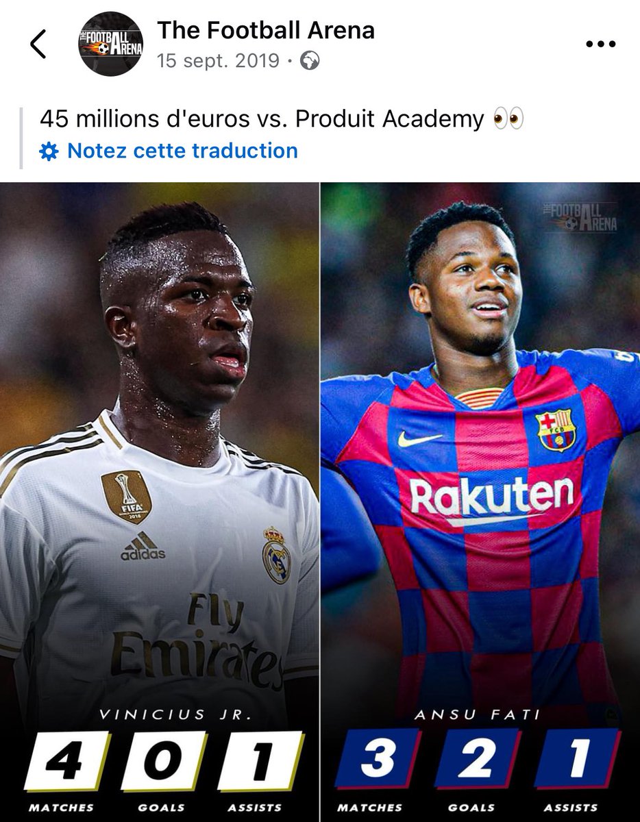 luca_varan's tweet image. Le temps est le second nom de Dieu 

5 ans après , Vinicius va gagner son ballon d’or , l’autre est devenu indésirable dans son propre club ! Il ne joue même plus ! 
Soyez toujours humble dans la vie !