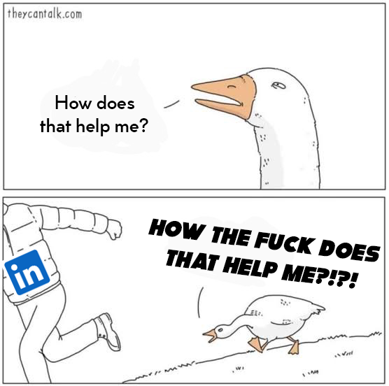 I hate it here. 🦢