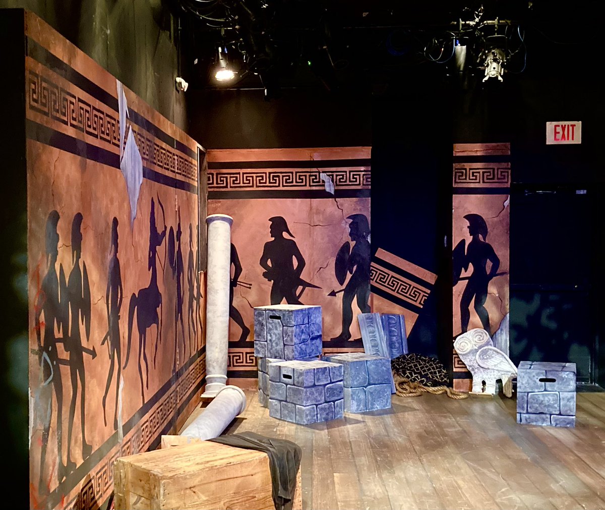 The set of AN ILIAD at <a href="/LiveArts/">Live Arts</a>? Or the design of my next apartment?
